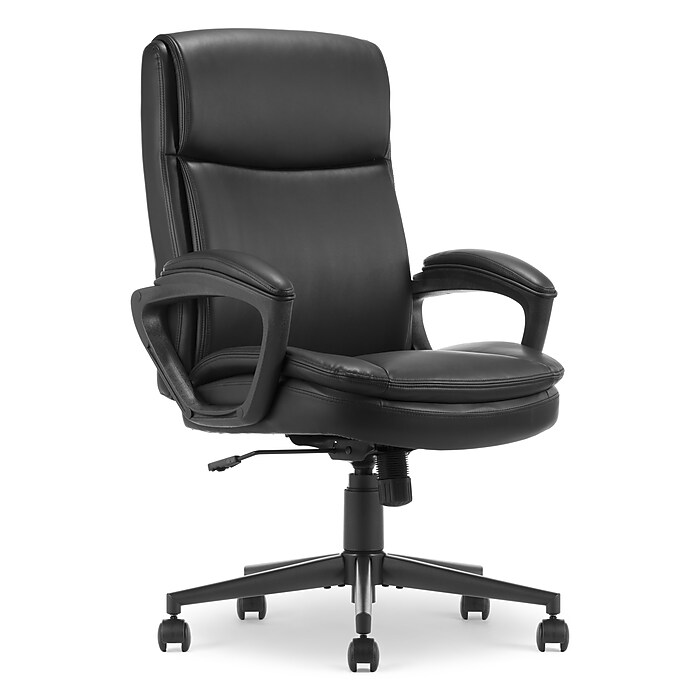 Serta Comfort Ergo Ergonomic Bonded Leather Swivel Executive Chair