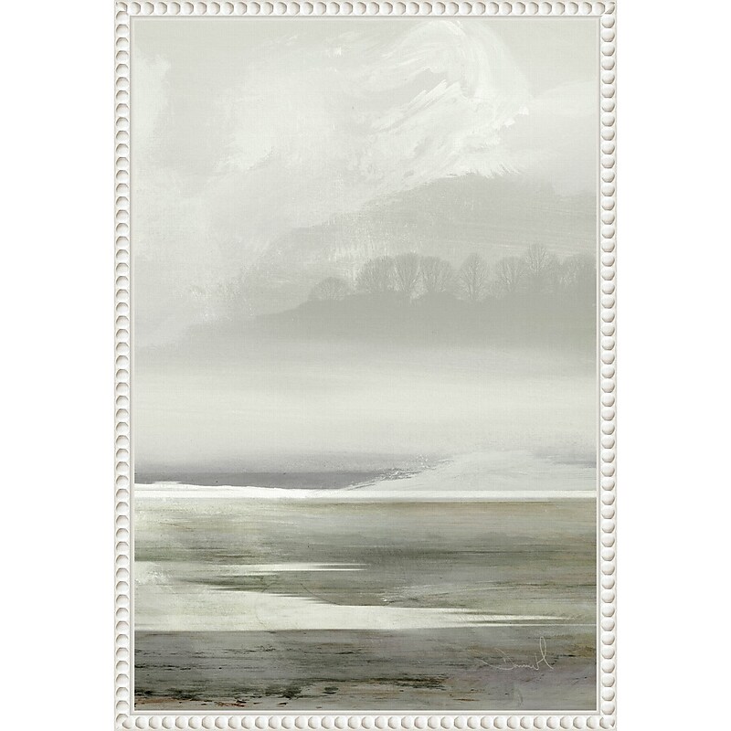 Amanti Art Lakes No2 by Dan Hobday Framed Canvas Wall Art Print, 16" x 23" (A42678302530) image 1