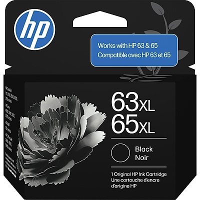 HP 63XL / 65XL Black High Yield Ink Cartridge, Prints Up to 300 Pages (B7RT5AN) Sansujyuku sansujyuku.com