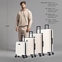 InUSA Trend 4-Piece Hardside Spinner Luggage Set, TSA Checkpoint Friendly, Sand (IUTRESMLXL-SAN)~#|#~8E885200-5C47-4710-BB76169392F2E225_sc7
