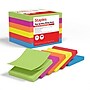 Staples Pop-up Ultra Sticky Notes, 3" x 3", Summer Breeze Collection, 100 Sheets/Pad, 6 Pads/Pack (ST62895)~#|#~8E8D8CF0-A974-414B-BEE3525BD844AD2A_sc7