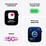 Apple Watch Series 11 GPS + Cellular Smartwatch, 42mm, Slate Titanium Case with Black Sport Band, Medium/Large (MF8T4LW/A)~#|#~8E903CAE-F95D-48B9-AC15B596B4EF38DE_sc7