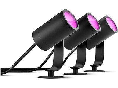 Philips Hue Lily Outdoor Spotlights - Thumbnail 2