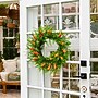Nearly Natural 22-in Artificial Easter Fern and Carrots Wreath (W1416)~#|#~8E9BE831-0E77-43A6-AAD2844D81EA3007_sc7