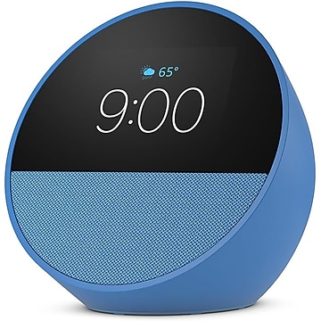 Amazon Echo Spot Wireless Smart Display, Glacier White