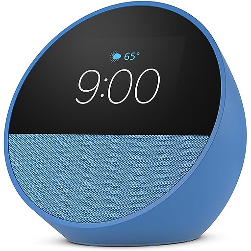 Amazon Echo Spot Wireless Smart Display, Ocean Blue