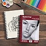 Better Office 5.5" x 8.5" Spiral Bound Drawing Sketch Pad, 100 Sheets/Pad, 4 Pads/Pack (01301)~#|#~8EA0BB55-2004-4C35-A49962B14FE40AAB_sc7