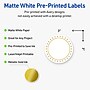 Avery Laser/Inkjet Circle Multipurpose Labels, 3" Dia., White, 60/Pack (S00DHX)~#|#~8EA102C0-F96B-4314-99C279F08B6A07B1_sc7
