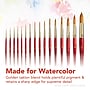 Princeton Heritage Short Handle Watercolor Synthetic Round Brush, 2/Pack (PBXP4050R6-2)~#|#~8EAD65B1-E632-46C7-B3E8B34EC87C67BA_sc7