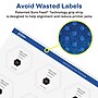 Avery Laser/Inkjet Multipurpose Labels, 1.8704" x ", Glossy Clear, 2000/Box (94120)~#|#~8EB2B8CD-8BDE-47F2-8B4E56B0EF8AC50B_sc7