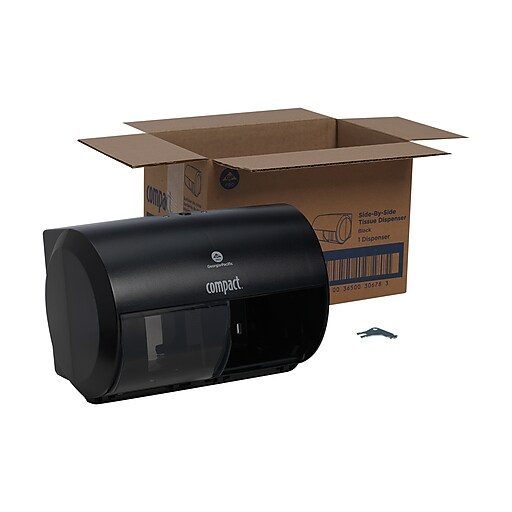 Georgia-Pacific Compact 2-Roll Side-by-Side Coreless Toilet Paper