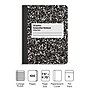Staples 1-Subject Composition Notebook, 7.5" x 9.75", College Ruled, 100 Sheets, Black (ST55064C)~#|#~8EBC1571-3FEF-4542-BBF260539AF6D8F9_sc7