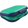 bentgo Chill Kids Bento Box, 4-Compartment, Green/Navy (BGOCHL-G)~#|#~8EBDFA29-C535-43D6-98108432ADC2F8AA_sc7