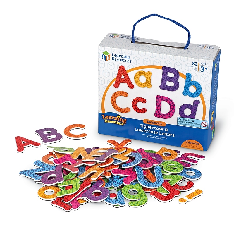 Learning Essentials Uppercase and Lowercase Letter Magnets (LER7725) image 1