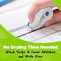 BIC Ecolutions Wite-Out Brand Correction Tape, White, 2/Pack (WOET21-WHI)~#|#~8EC26830-604D-4441-839CACA432F51E9B_sc7