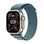 Apple Watch Ultra 3 GPS + Cellular Smartwatch, 49mm, Natural Titanium Case with Light Blue Alpine Loop, Large (MEWP4LW/A)~#|#~8EC8D0FA-562D-41D4-B7C019C6EDAED6A9_sc7