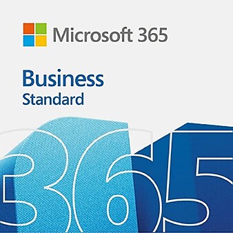 Microsoft 365 Business Standard 12-Month Subscription for PC/Mac, 1 User, Product Key Card (KLQ-00218)
