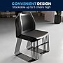 Flash Furniture HERCULES Plastic Stacking Chair, Black, 5/Pack (5RUT498ABK)~#|#~8ED6B469-6392-40EB-931A3F319085FC84_sc7