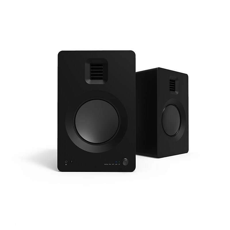 Kanto TUK KTTUKMB 260W Indoor Shelf Speaker, Matte Black image 1