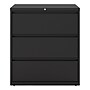 Alera 3-Drawer Lateral File Cabinet, Letter/Legal Size, Lockable, 40.25"H x 36"W x 18.63"D, Black (ALEHLF3641BL)~#|#~8EE61239-5435-47AE-B72939F89DD95FCB_sc7