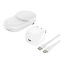 Belkin UltraCharge 2-in-1 Foldable Magnetic Charger with Qi2, 25W, White (WIZ039ttWH)~#|#~8EEF57EF-7350-4700-9222ED8CD887F23E_sc7