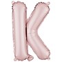 Party City (Air-Filled) 16" "K" Foil Balloon, Dusty Rose (AM 1 100078-92)~#|#~8EEFF0CA-3A71-42AD-BBEB3BD1C33634AF_sc7