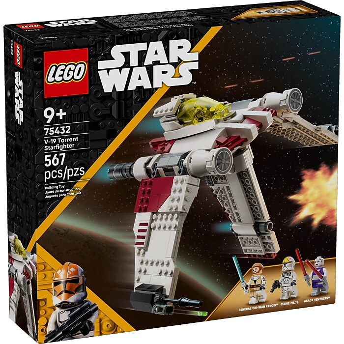 LEGO Star Wars: The Clone Wars V-19 Torrent Starfighter Set, 567