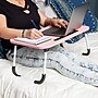 Mind Reader 13.75" x 23.5" MDF/Metal Lap Desk/Laptop Stand With Folding Legs, Pink (LBSTUDY-PNK)~#|#~8EF2F8BD-81FF-478F-AD927839ED7ABB6C_sc7