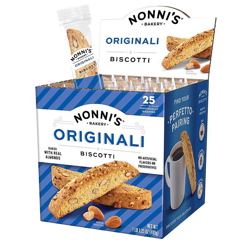 Nonni's Originali Biscotti Carton, 17.25 oz., 25/Box (NSD97917) image 1