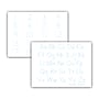 Flipside Laminate Mobile Dry-Erase Whiteboard, Plastic Frame, 1', 24/Pack (20124)~#|#~8EFCB50E-F8F8-4218-A4E54F5C586AB43E_sc7