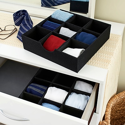 Household Essentials 9-Compartment Drawer Organizers - Thumbnail 3