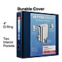 Staples Heavy Duty 4" 3-Ring Better Binder, D-Ring, Blue (ST55816-CC)~#|#~8F08E0FE-E147-4FED-9E122272F265B027_sc7