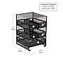 Mind Reader Metal 5-Compartment Tea Bag Organizer, 120 Tea Bag Capacity, Black (MMTDR5-BLK)~#|#~8F0D1B2C-5375-4528-9F1CC25D280520C9_sc7