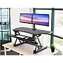 Mount-It! 47"W Manual Adjustable Standing Desk Converter with Dual Monitor Mount, Black (MI-8052)~#|#~8F0F4648-C16D-4A03-84020207069AC521_sc7