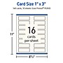 Avery Business Cards, 1" x 3", Matte Ivory, 160/Pack (95283)~#|#~8F0F5436-9C76-459F-91FED5D7ACCF75DB_sc7