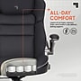 Sharper Image S-650 Heated Ergonomic Faux Leather Swivel Executive Massage Chair, Black (53489-BLK)~#|#~8F110F27-45C5-4DA4-9B4D181CBC207EEB_sc7