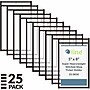 C-Line Heavyweight Stitched Job Ticket Holder, 8" x 5", Clear/Black, 25/box (46058)~#|#~8F11E452-8AC8-4C36-AAFC83AC7A186B80_sc7