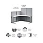 Bush Business Furniture Office in an Hour 63"H x 65"W L-Shaped Cubicle Panel Workstation, Pure White (WC36194-03K)~#|#~8F232FD4-102B-477D-80E1EC28DD849B60_sc7