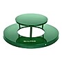 Alpine Industries Metal Outdoor Rain Bonnet Lid for 38-Gallon Waste Receptacle, Green (479-38-A-GRN)~#|#~8F2919C9-436E-41E1-AF24FFAE59D60BD9_sc7
