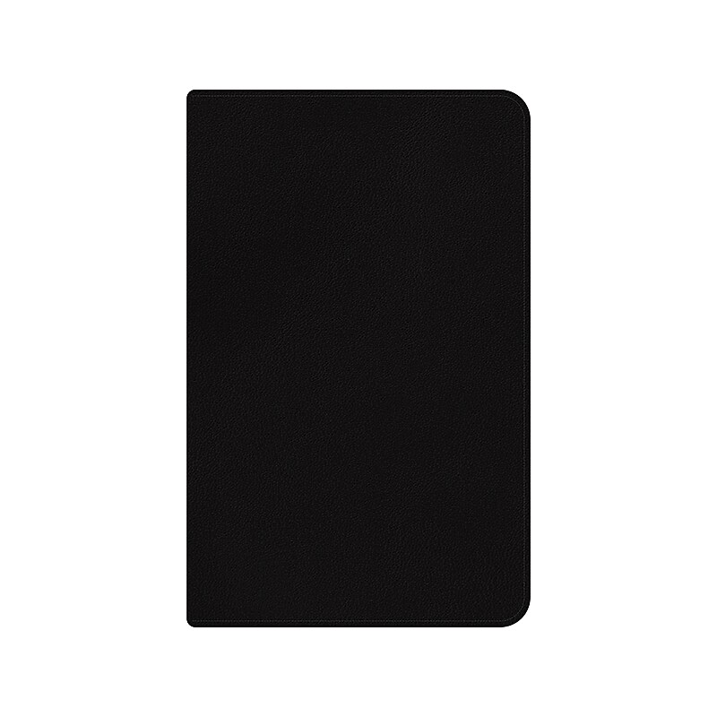 2025 Blue Sky 5" x 8" Weekly & Monthly Planner Portfolio, Faux Leather Cover, Black (148453) image 1