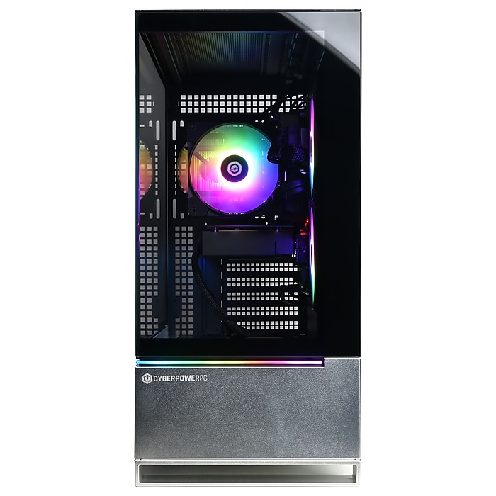 CyberPowerPC Gaming Desktop Computer, AMD Ryzen 7 8700F, GeForce
