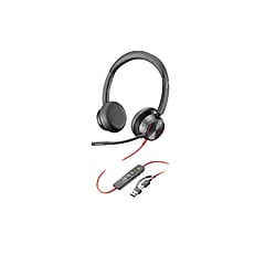 Poly Blackwire Noise Cancelling Headset, USB-C, MS Certified
