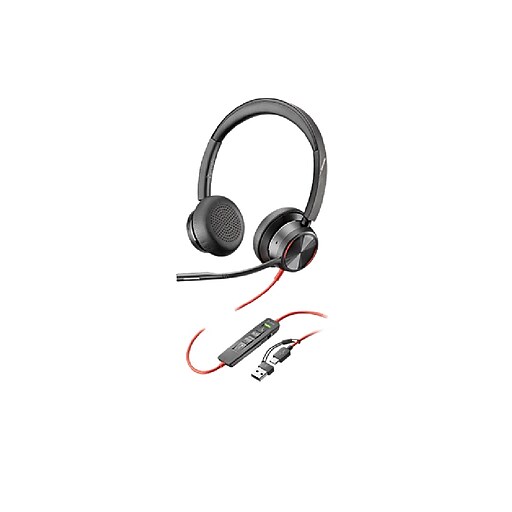 Poly Blackwire 8225 Active Noise Cancelling Stereo Computer
