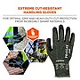 Ergodyne ProFlex 7070 Nitrile Coated Cut-Resistant Gloves, ANSI A7, Heat Resistant, Green, Large, 12 Pair (18034)~#|#~8F3180EE-809E-4989-AFE33EC3B1036D3B_sc7