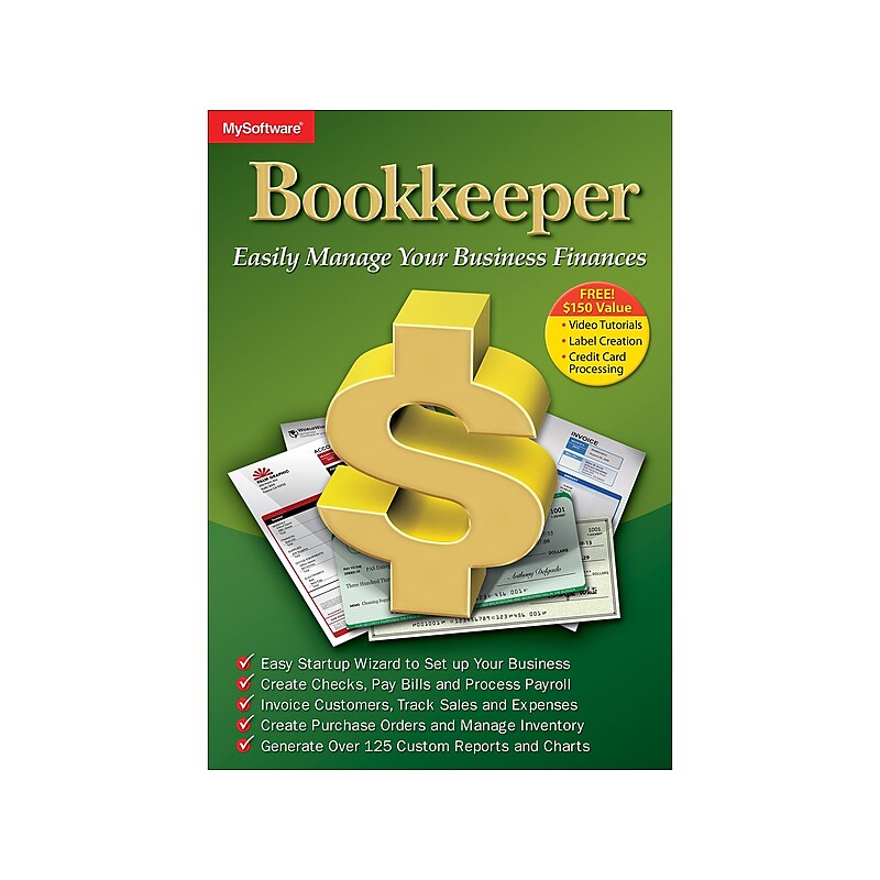 Avanquest Bookkeeper 23 for Windows, 1 User, Download (10001-E23) image 1
