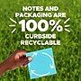 Post-it Recycled Super Sticky Notes, 3" x 3", Oasis Collection, 70 Sheets/Pad, 12 Pads/Pack (654R-12SST)~#|#~8F35EB86-5364-45ED-A167AA73B7A9DBB4_sc7