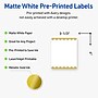 Avery Laser/Inkjet Rectangle Multipurpose Labels, 4" x 3-1/3", White, 40/Pack (S00DJZ)~#|#~8F3AB4B2-4EE9-41DC-9319A23631A36A9A_sc7