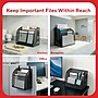 TRU RED Mesh Letter Wall File, 4‑Pocket Hanging Organizer, Black – Vertical Wall‑Mounted File Sorter for Mail & Documents~#|#~8F3CF4C5-06BE-4866-A24D2315E1A6ED9A_sc7