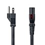 StarTech 15 ft. NEMA 5-15P to Locking C13 Power Cable, Male-to-Female, Black (15 ft.-LC15A-POWERCORD)~#|#~8F3D4FE7-9087-496E-8ABDB7B888CC1394_sc7