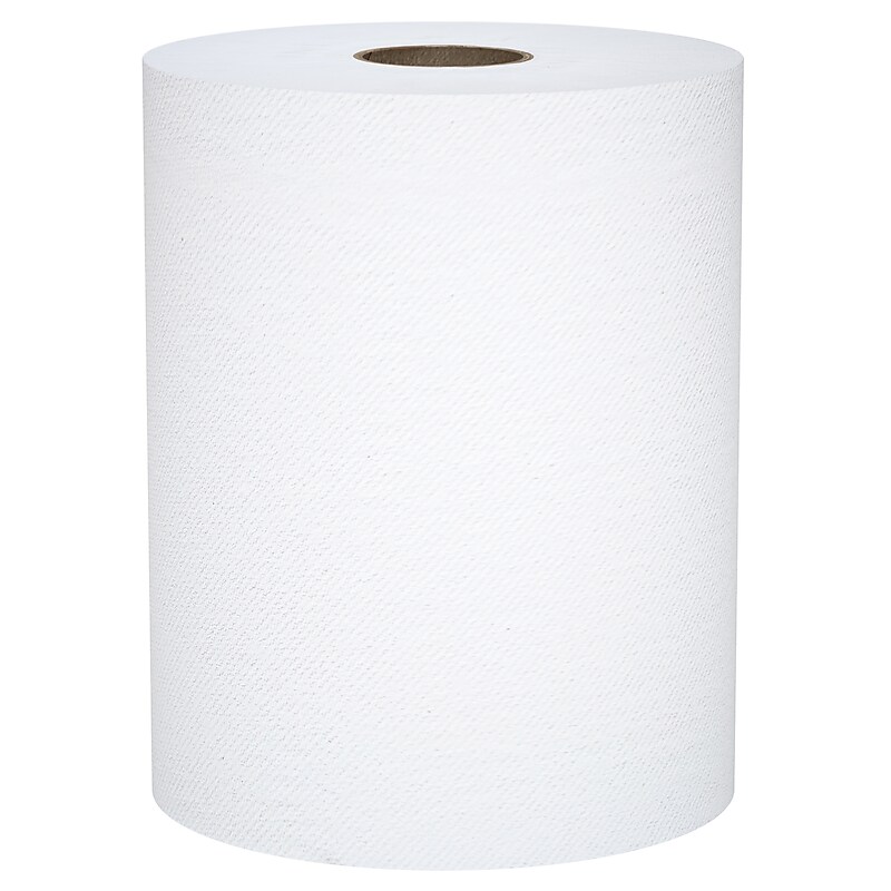 Scott Essential Recycled Hardwound Paper Towels, 1-ply, 800 ft./Roll, 12 Rolls/Carton (01052) image 1